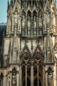 Low angle view of ornate building