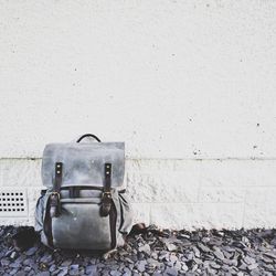 Close-up of abandoned building