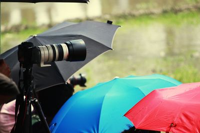 Close-up of umbrella