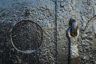 Close-up of rusty metal