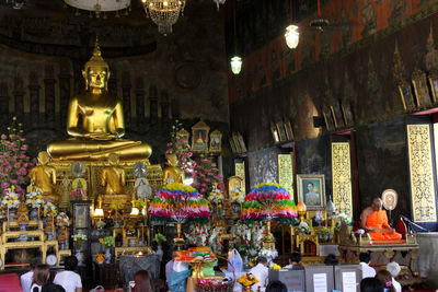 Statue in temple