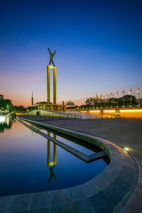 View of city at waterfront