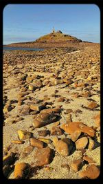 Scenic view of beach