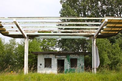 View of built structure against sky