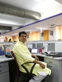 Man working in office
