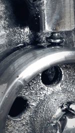 Close-up of rusty metal