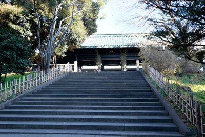 Low angle view of staircase