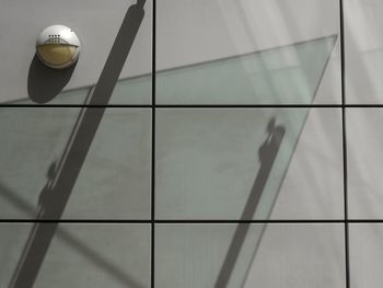 View of spiral staircase