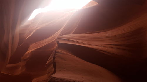 Scenic view of rock formations