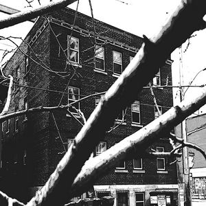 Low angle view of buildings in city