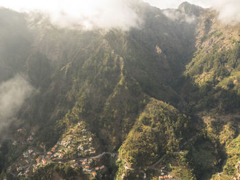 In the mountains of madeira