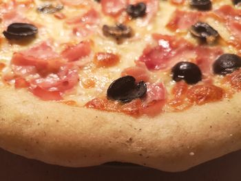 Close-up of pizza