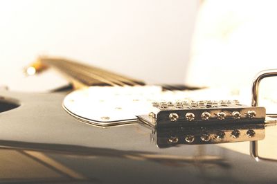 Close-up of object on table
