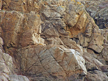 Full frame shot of rock formation