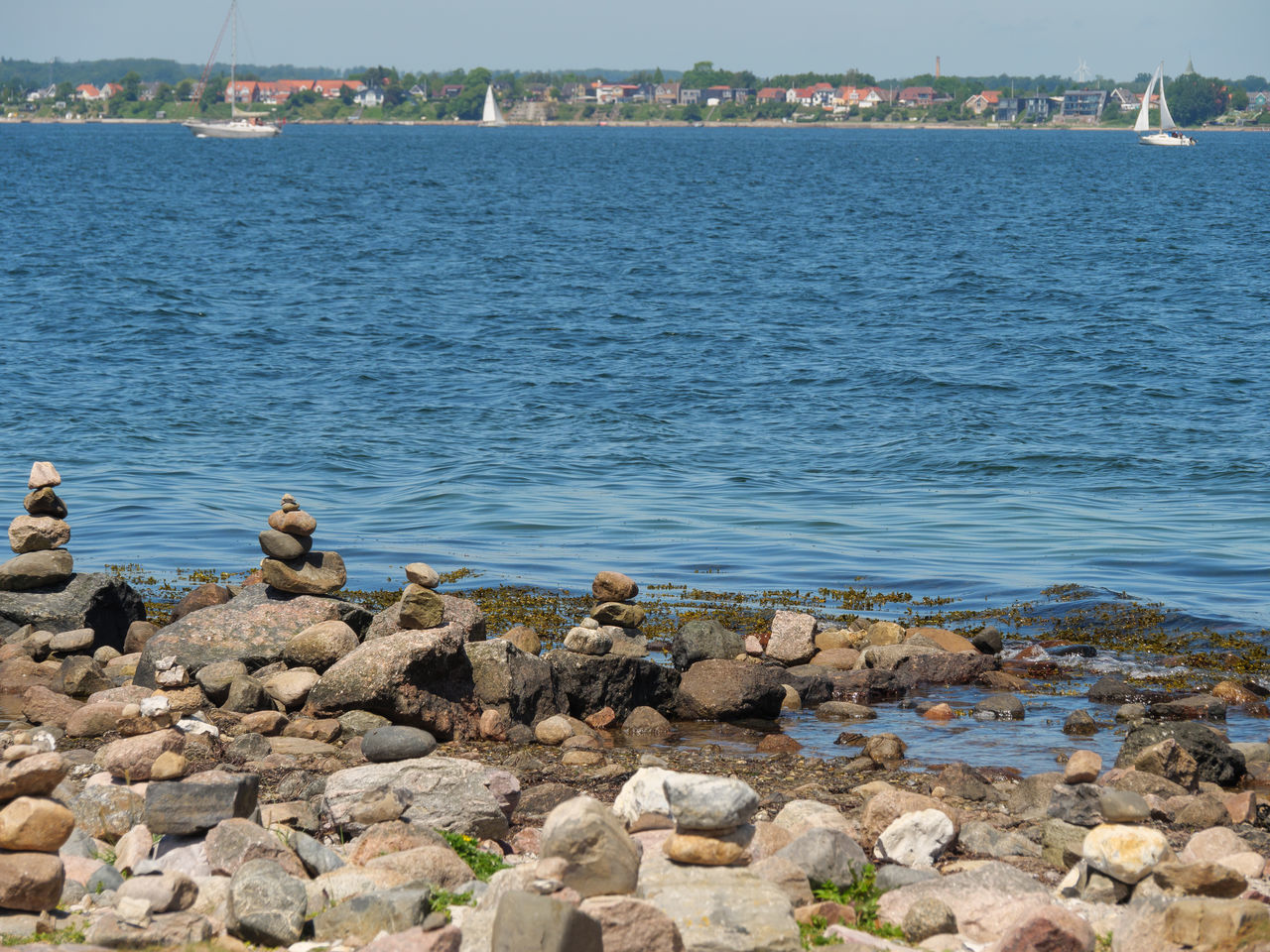 SCENIC VIEW OF SEA SHORE