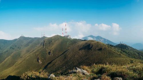 Panoramic view of landscape against sky