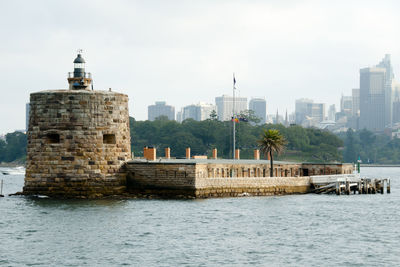 View of buildings in city