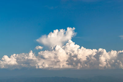 Low angle view of clouds in sky