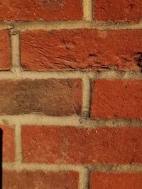 Full frame shot of brick wall