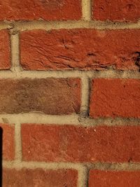 Full frame shot of brick wall