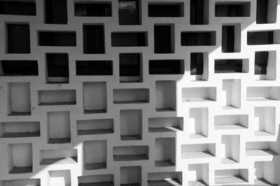 Full frame shot of blinds