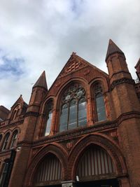 Low angle view of cathedral against sky