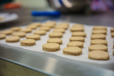 Close-up of cookies