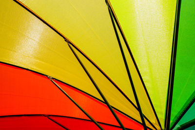 Full frame shot of multi colored umbrella