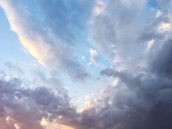 Low angle view of sky