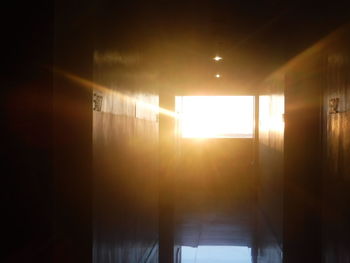 Interior of building