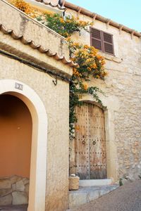 Entrance of old building