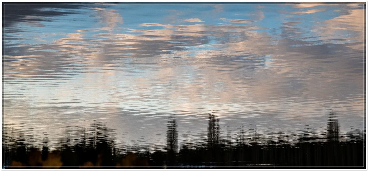 reflection, water, lake, nature, waterfront, rippled, no people, day, tranquility, outdoors, beauty in nature, sky