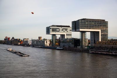 View of buildings at waterfront