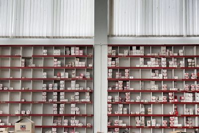 View of books in shelf