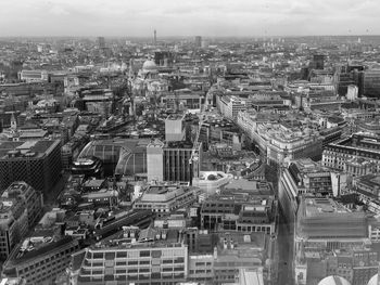 Aerial view of cityscape