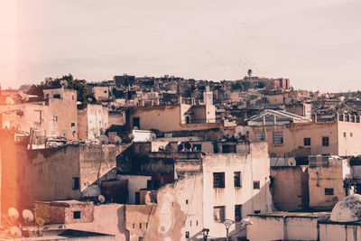 Cityscape against sky