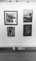 Information sign on wall in museum