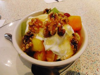 Close-up of food in bowl
