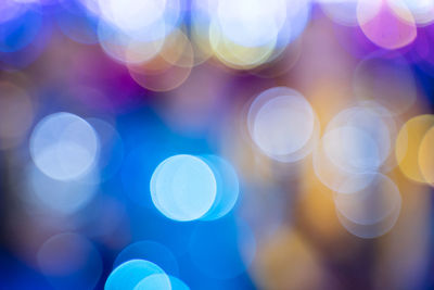 defocused