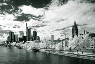 View of city at waterfront