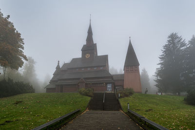 View of historic building against sky