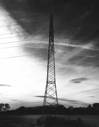 Wind turbines in the dark