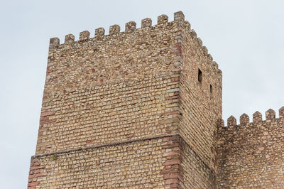 Low angle view of building against sky