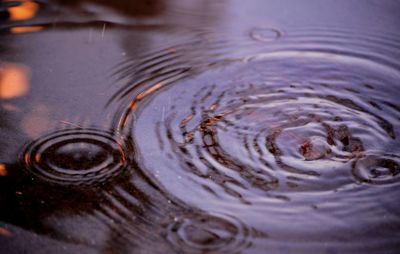 Full frame shot of rippled water