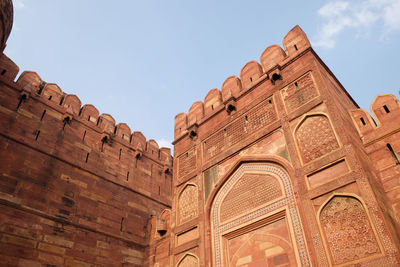 Red fort in agra. uttar pradesh, unesco world heritage site, india