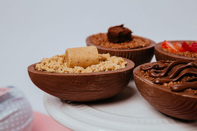 Close-up of chocolate cake
