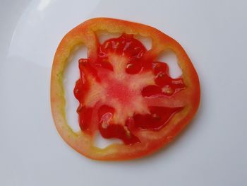 Close-up of food on white background