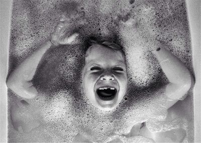 Close-up of woman in bikini