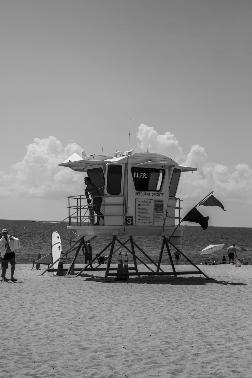 LIFEGUARD HUT ON BEACH