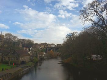 River with buildings in background